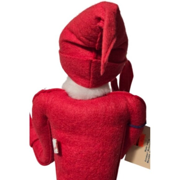 Annalee Dolls Vintage Christmas Swirl Red Elf Code# 7448 Mobilitee Doll (NWT) - Picture 10 of 16